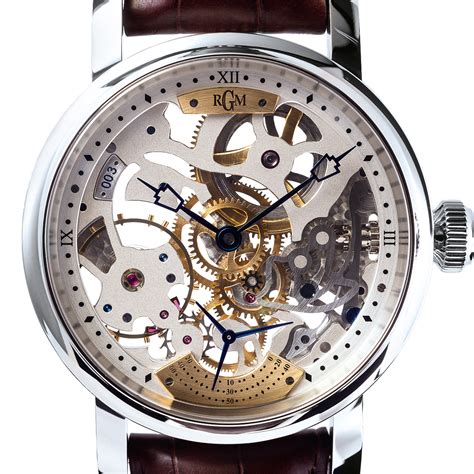 skeleton watches with dials